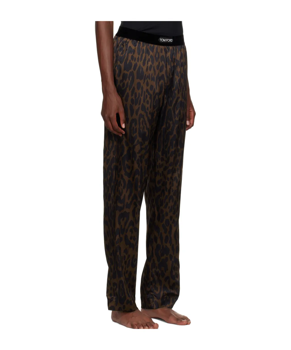 Logo Waist-Edge Pajamas