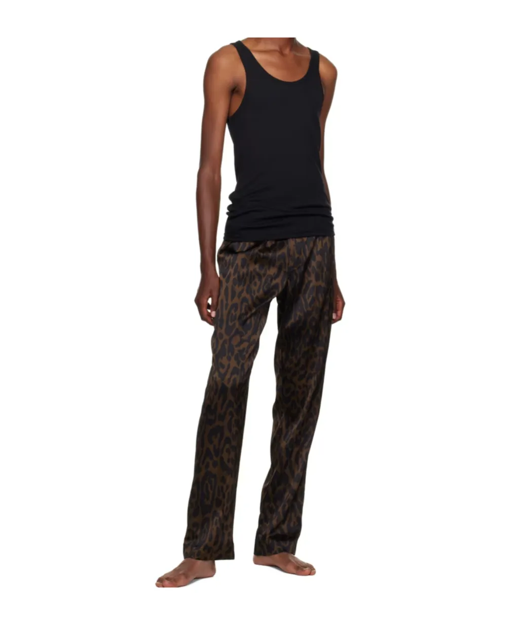 Logo Waist-Edge Pajamas