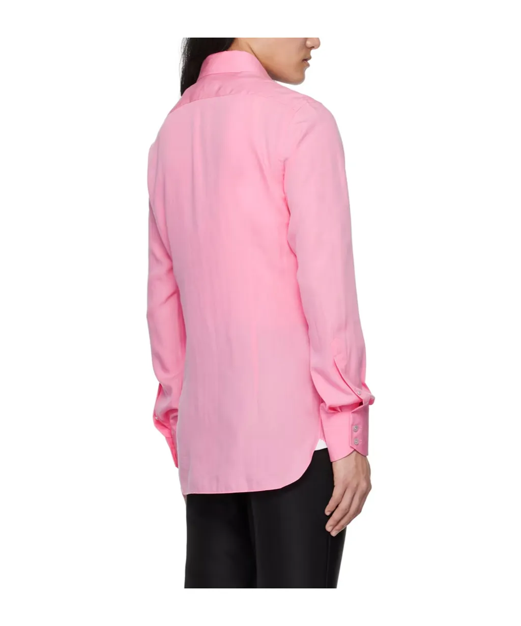 Lapel Long-Sleeved Shirt