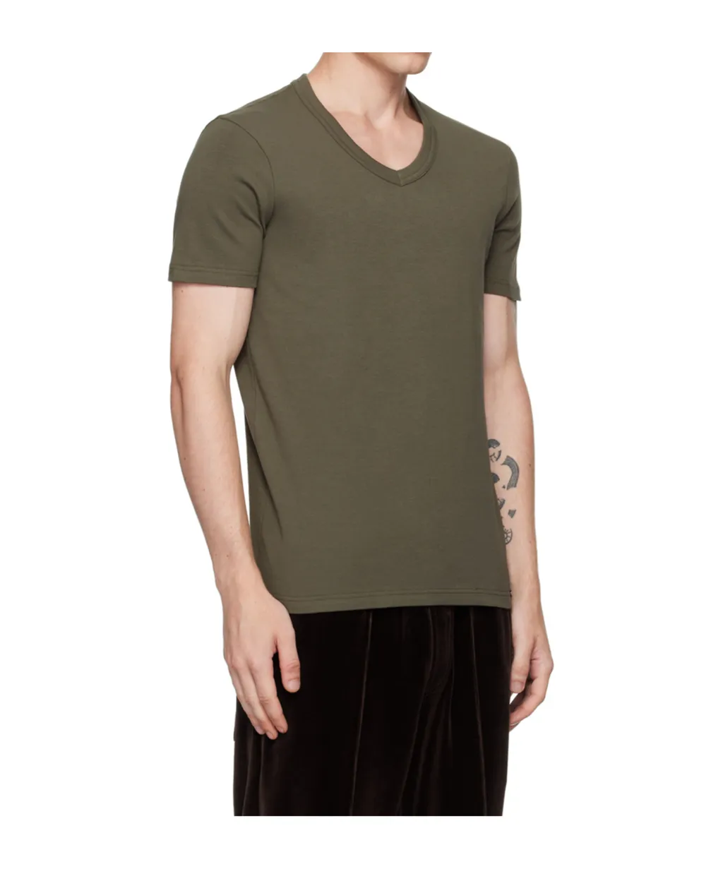 V-Neck Short-Sleeved T-Shirt