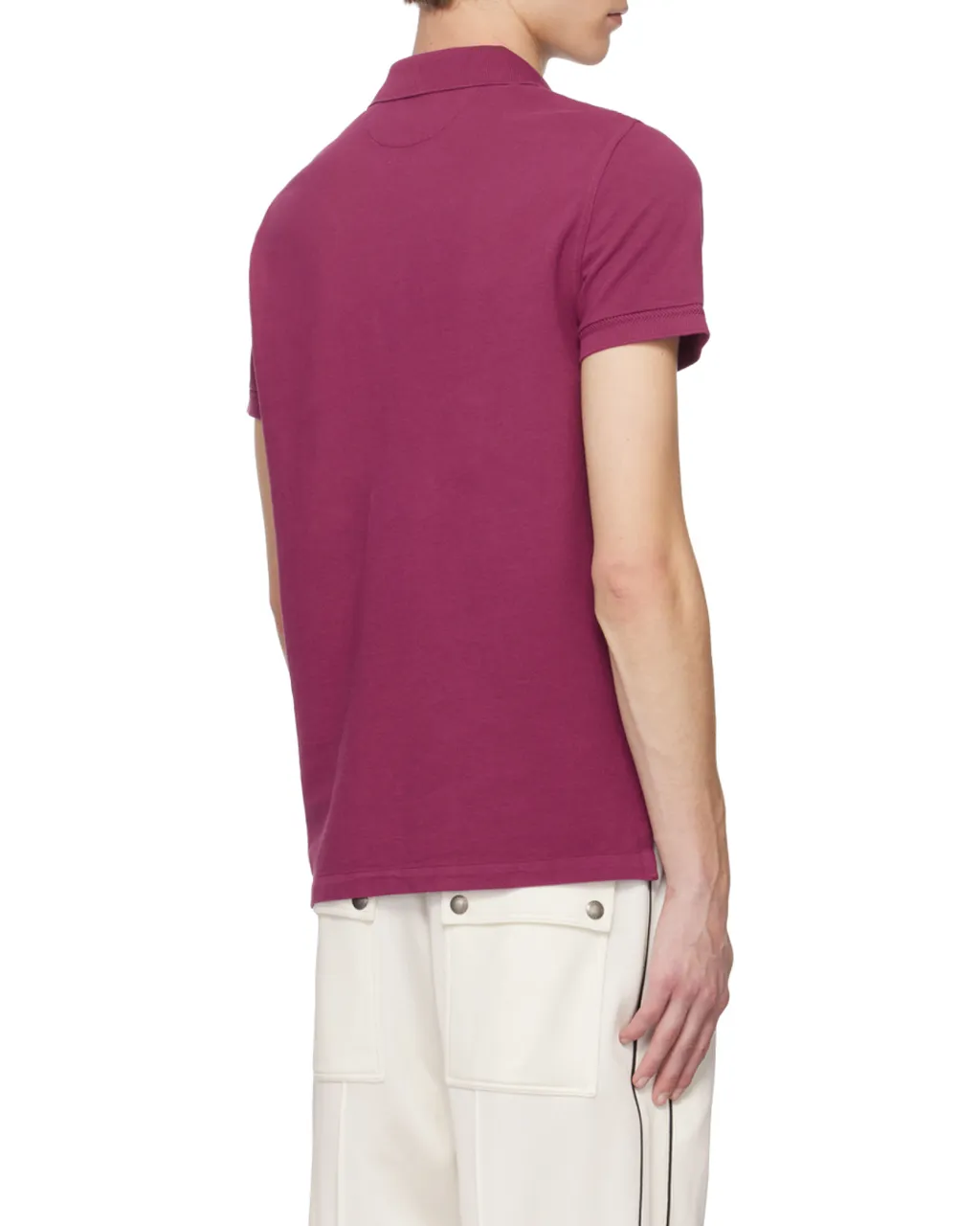 Buckle Short Sleeve Polo Shirt