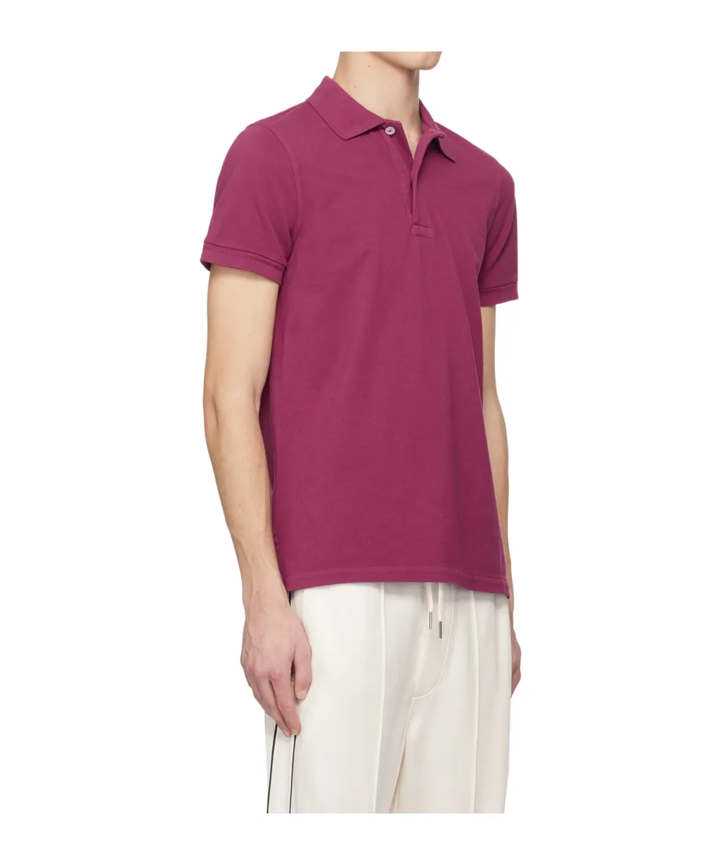 Buckle Short Sleeve Polo Shirt