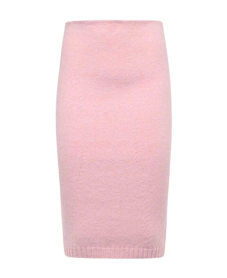 Wool-Cashmere Blend Skirt