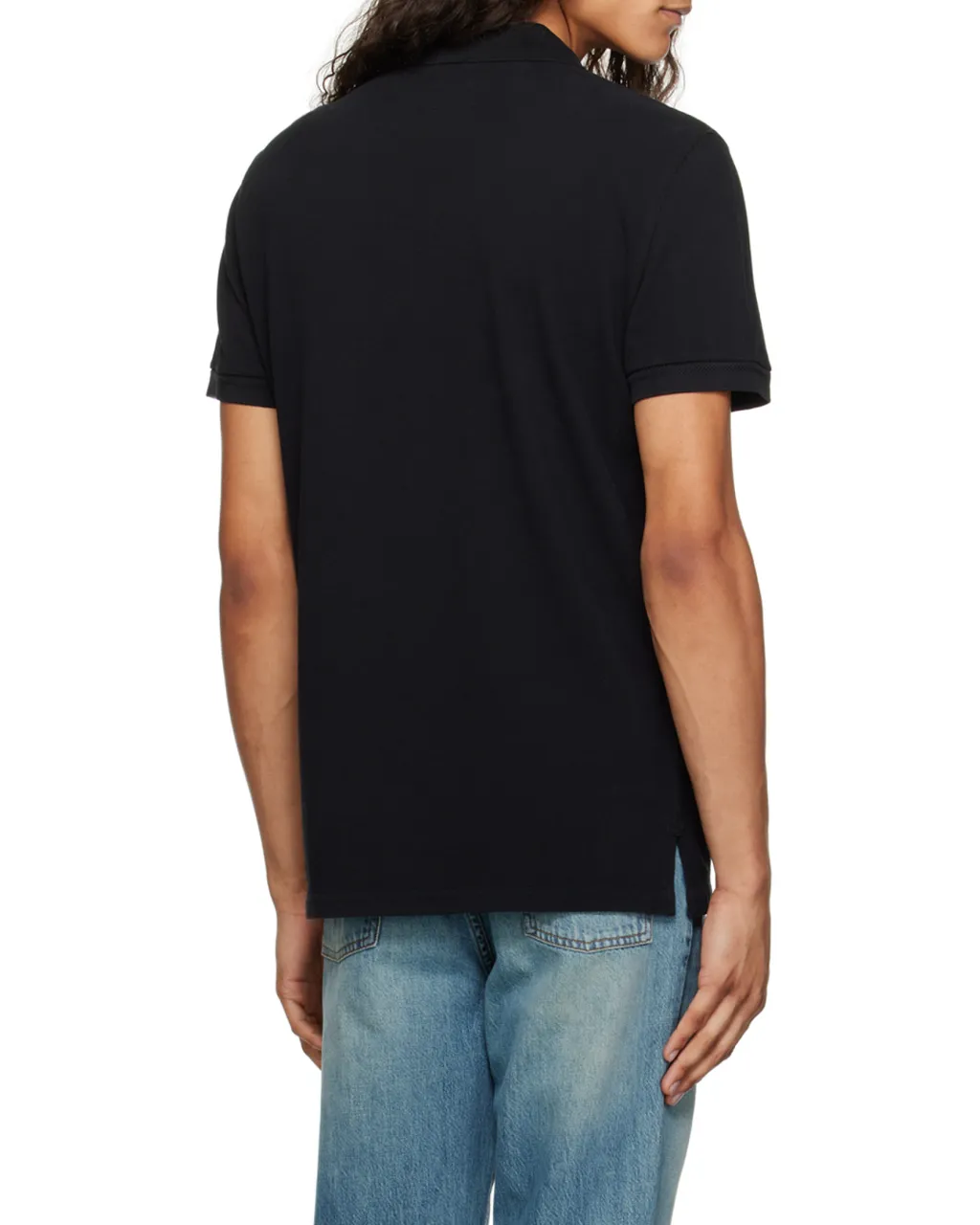 Buckle Short Sleeve Polo Shirt