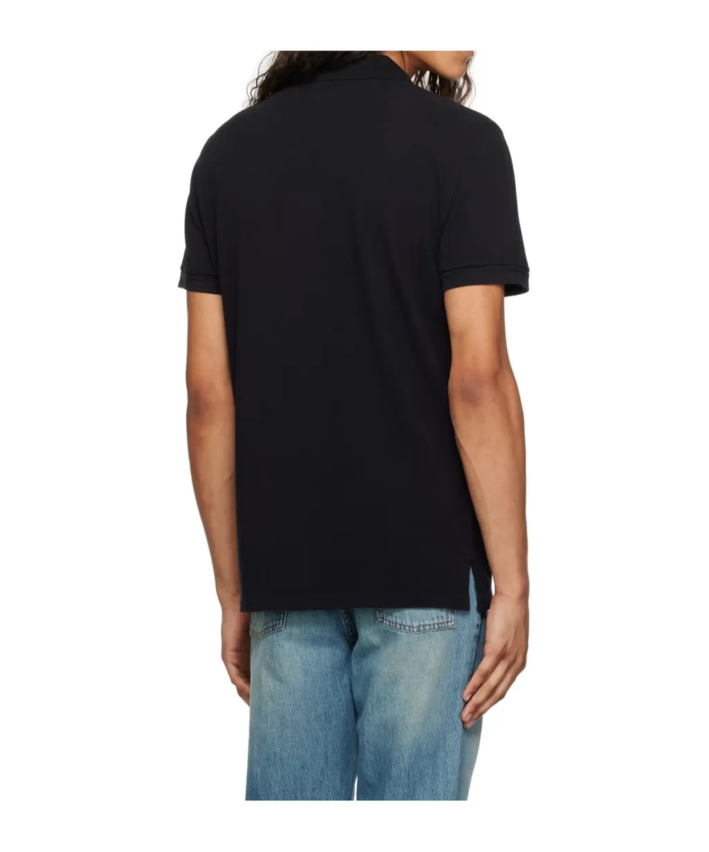 Buckle Short Sleeve Polo Shirt