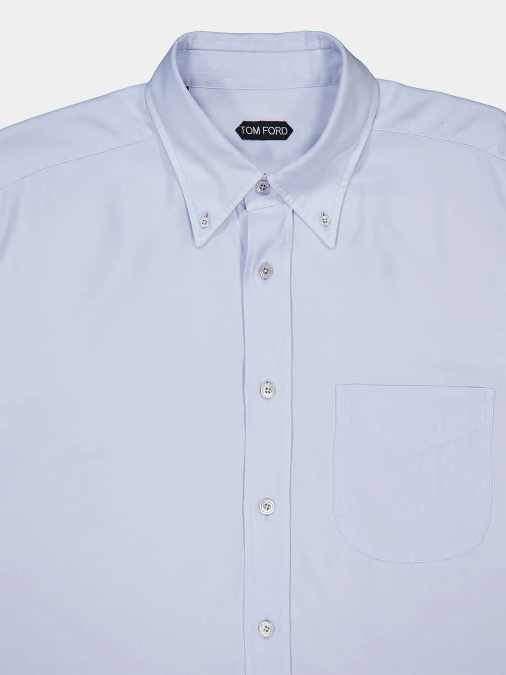 Long-Sleeved Button-Up Shirt