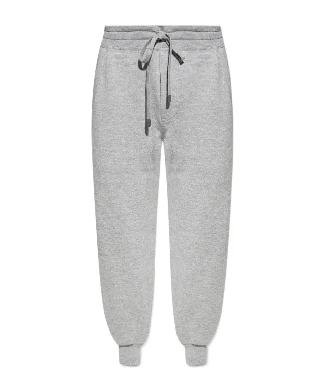 Logo-Patch Drawstring Track Pants