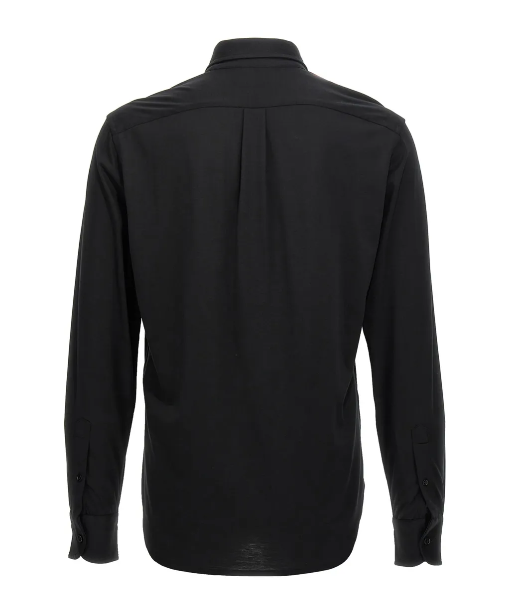 Buttoned Long-Sleeved Shirt