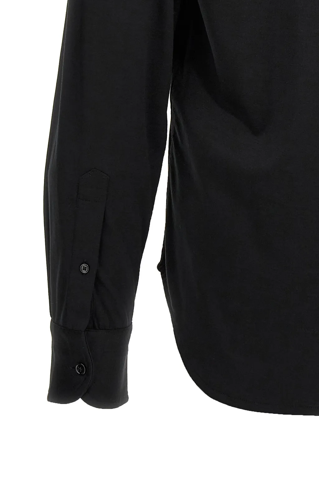 Buttoned Long-Sleeved Shirt