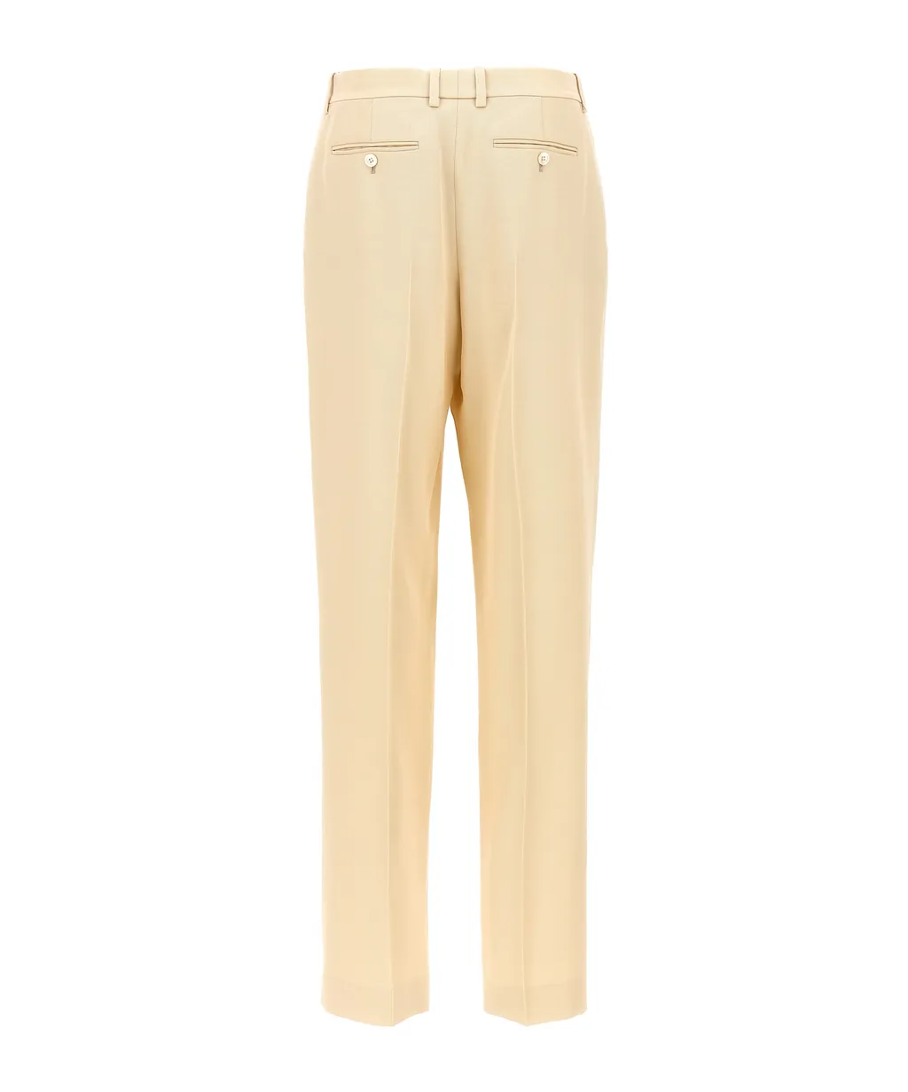 Front Pleat Tailored Trousers
