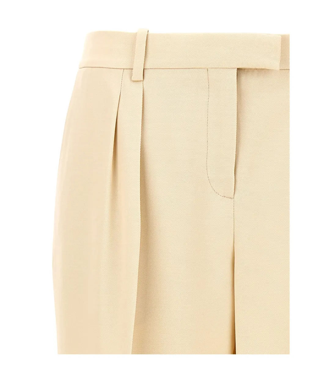 Front Pleat Tailored Trousers