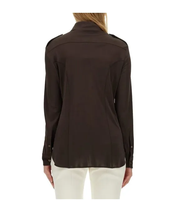 Flap Pocket Long-Sleeved Shirt