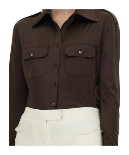Flap Pocket Long-Sleeved Shirt