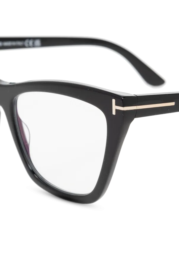 Wayfarer-Frame Glasses