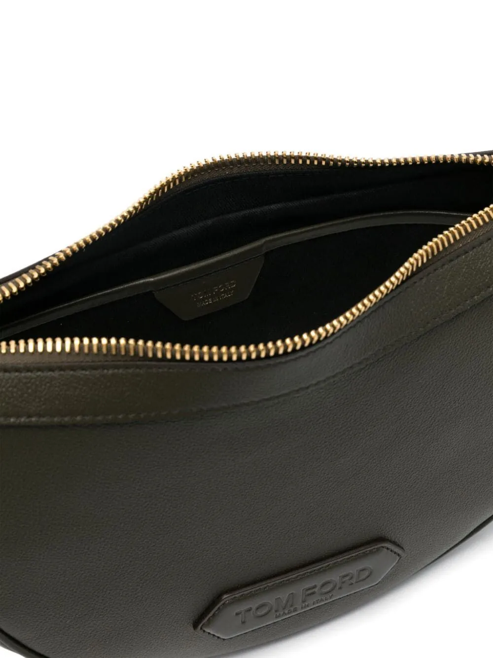 Crescent Leather Shoulder Bag