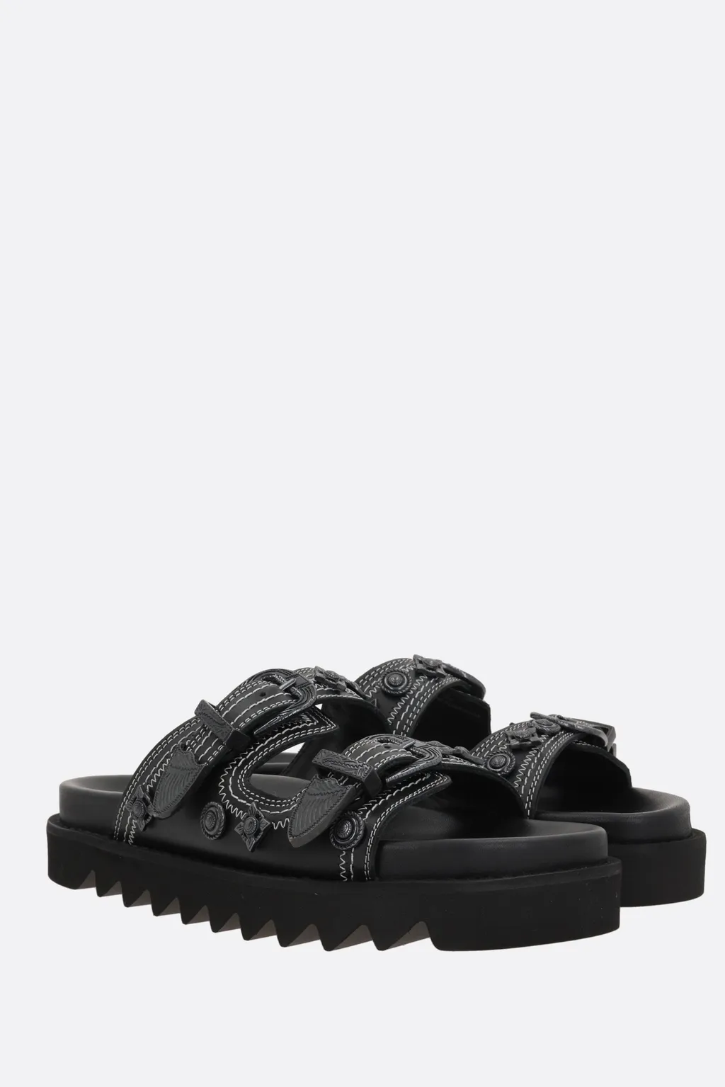 Buckle Detailed Sandals