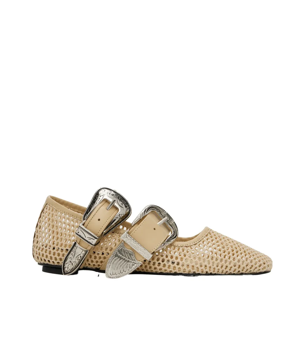 Mesh Ballet Flats