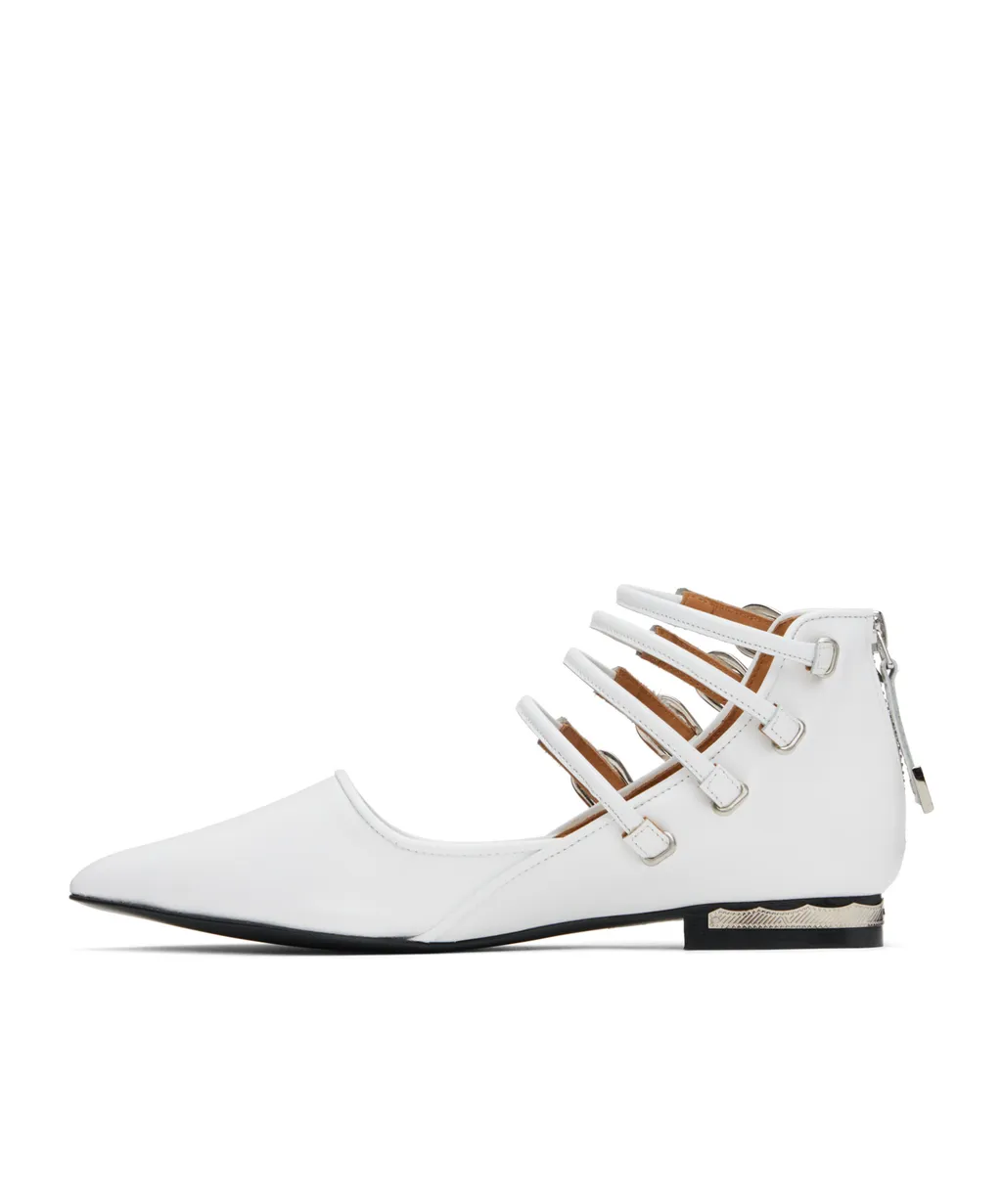 Polido Multi Strap Ballerina Flats