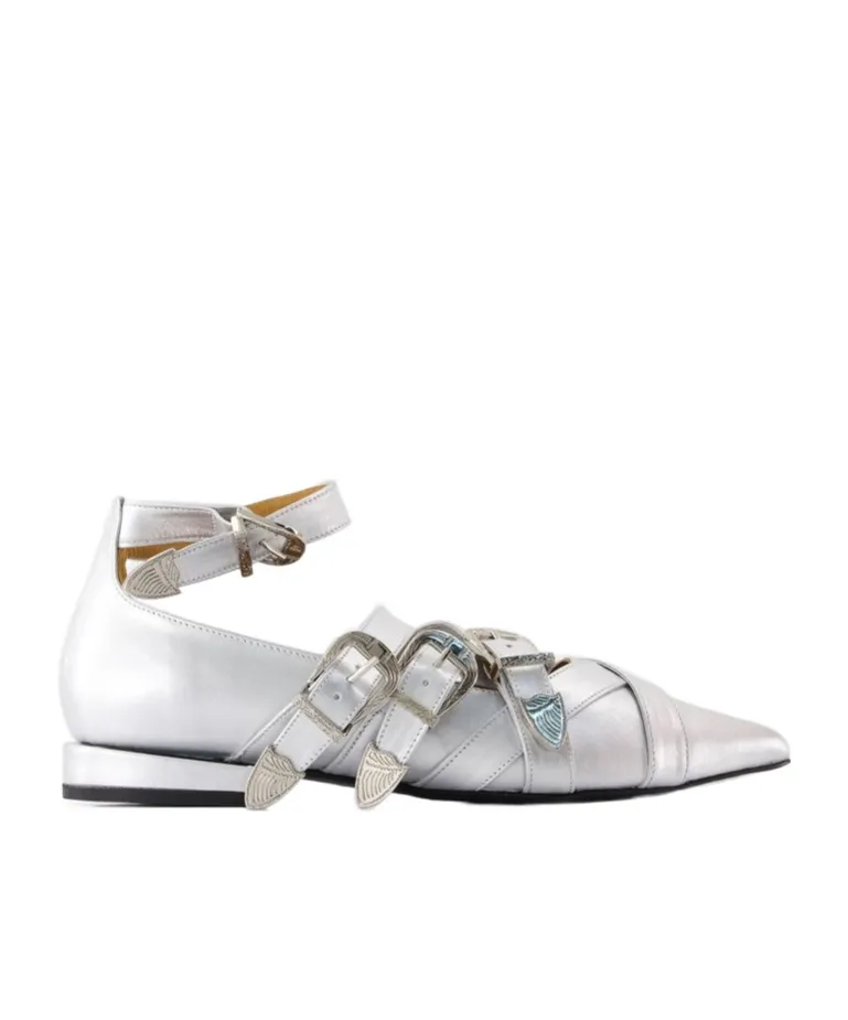 Cross Strap Ballet Shoes