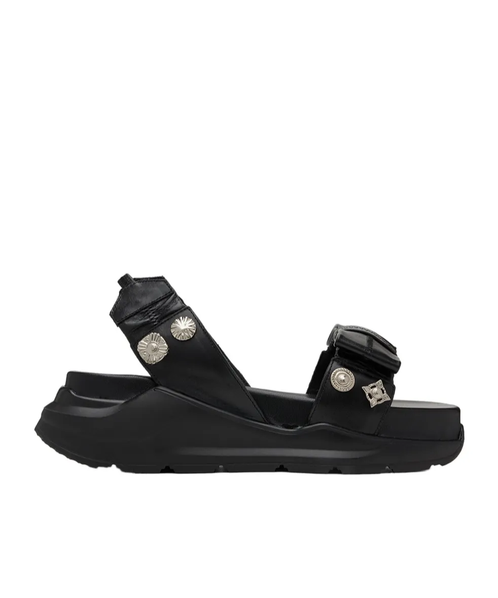 Chunky Platform Sole High-Heeled Sandals