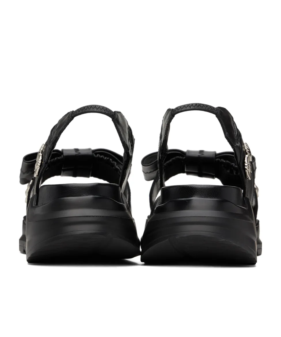 Chunky Platform Sole High-Heeled Sandals