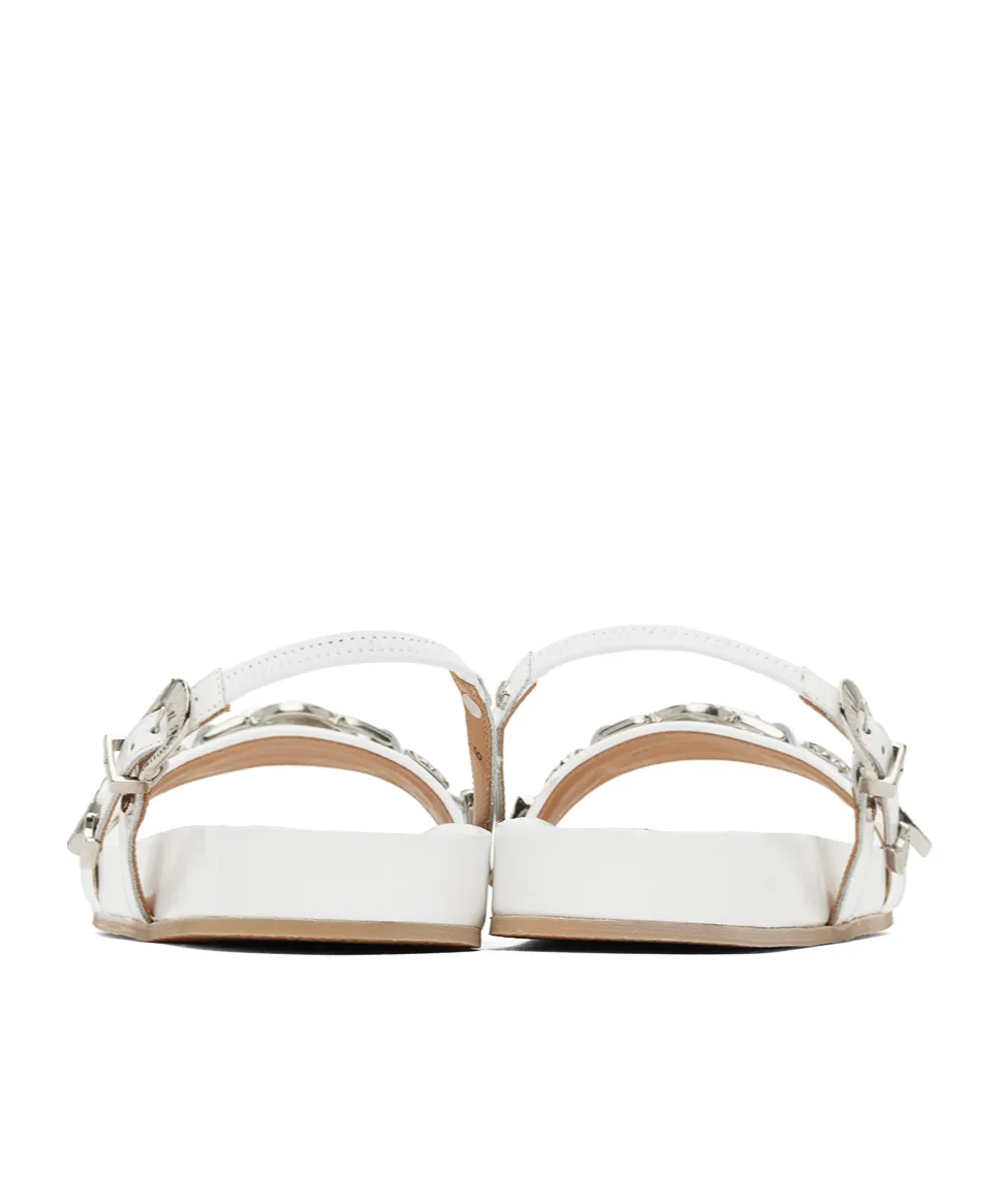 Logo Flat Sandals