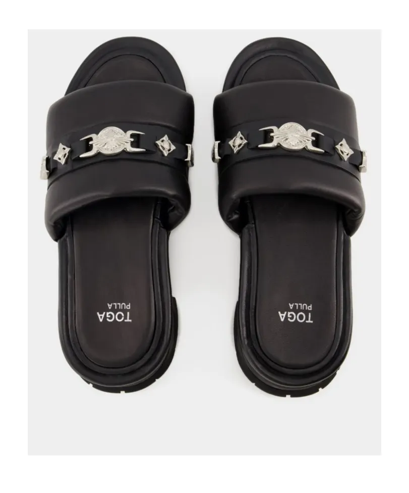Round Head Flat-Soled Sandals