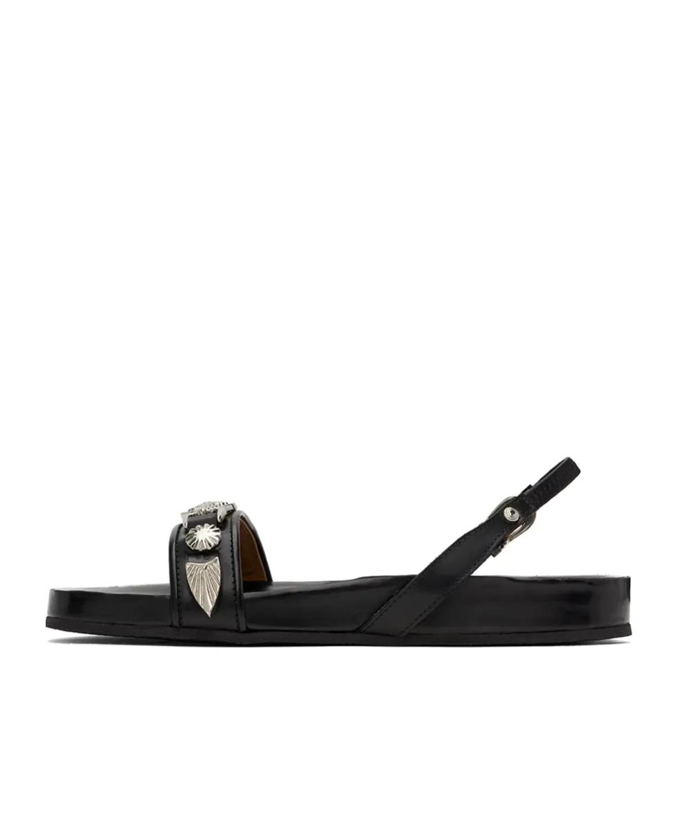Logo Logo Flat Sandals