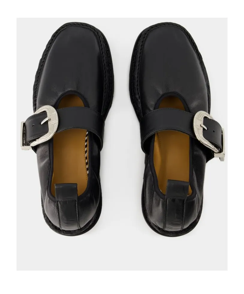 Thick Soled Ballet Shoes
