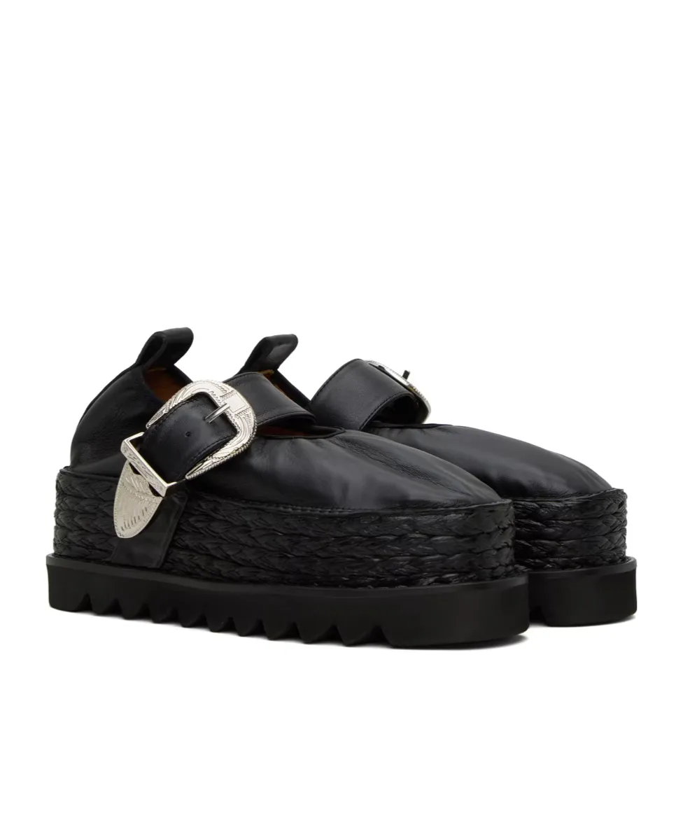 70Mm Platform Heel Ballerina Shoes