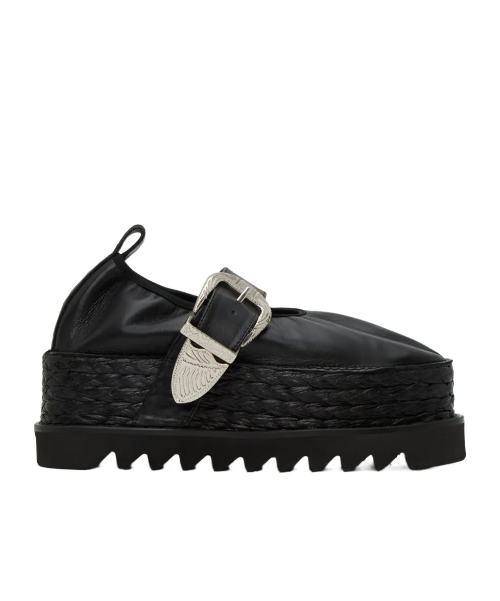 70Mm Platform Heel Ballerina Shoes