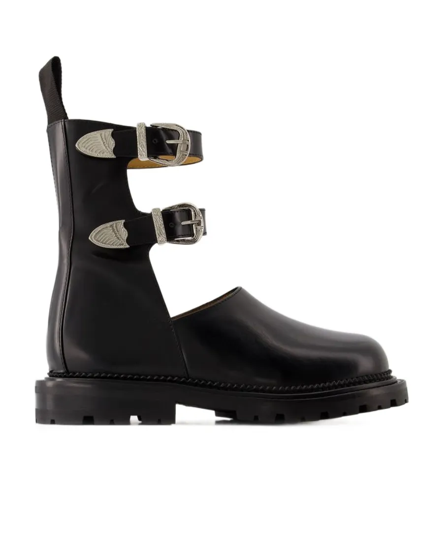 Buckled Ankle Boots