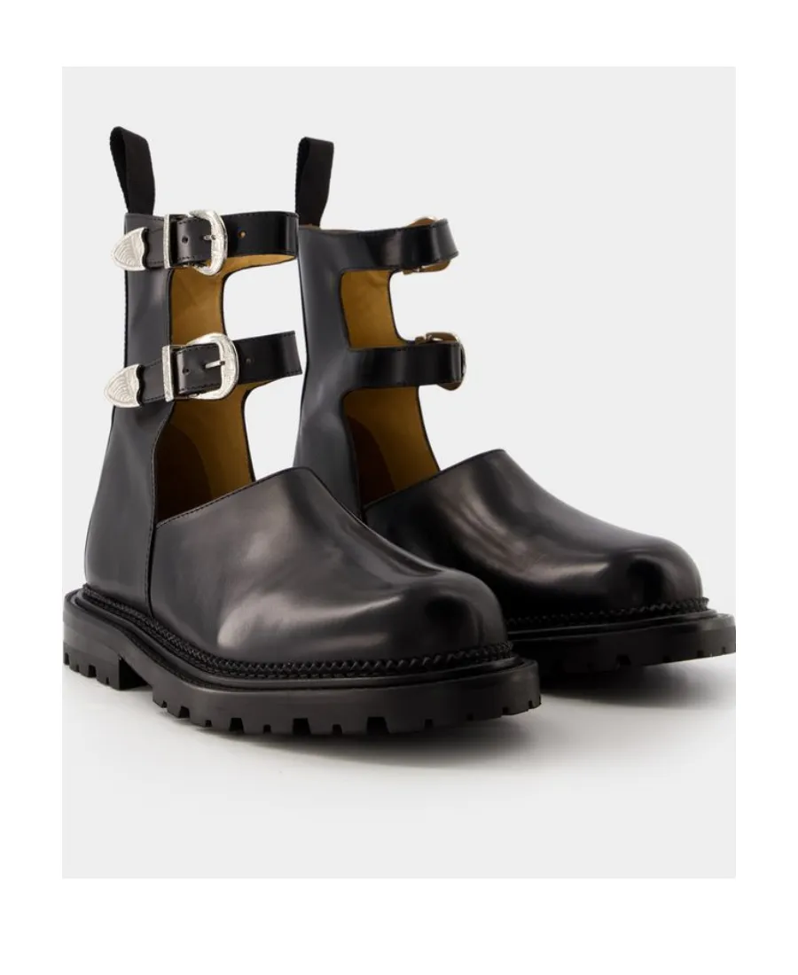 Buckled Ankle Boots