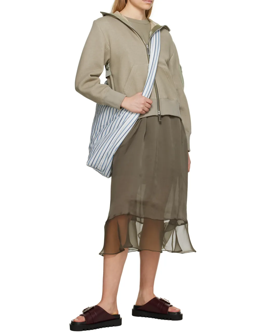 Round Head Sandals With Buckles