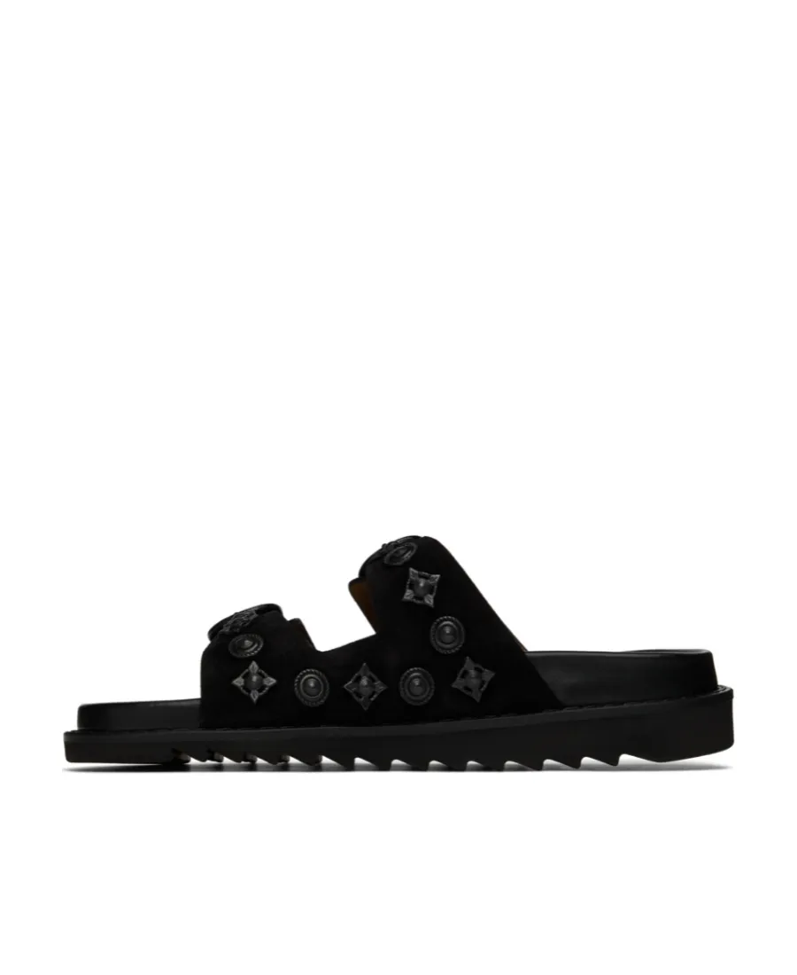Double Buckle Cold Drag Sandals