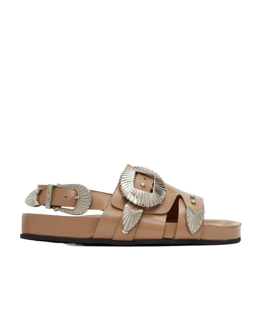 Logo Flat-Soled Sandals