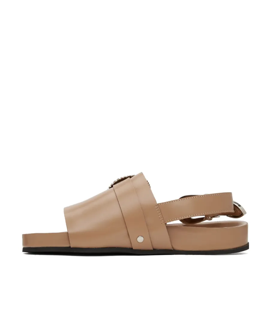 Logo Flat-Soled Sandals
