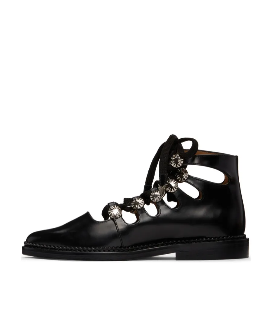 Logo Flat Shoes