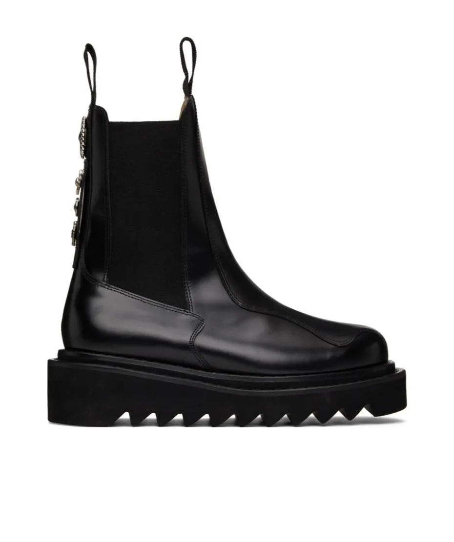 Round-Headed Chelsea Boots