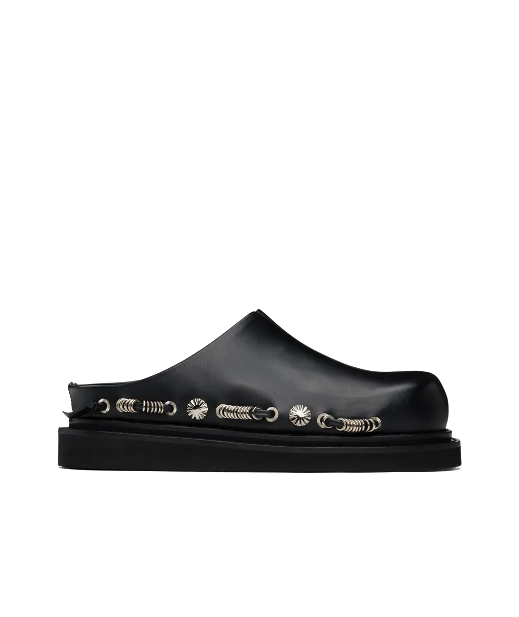 Round Toe Mules