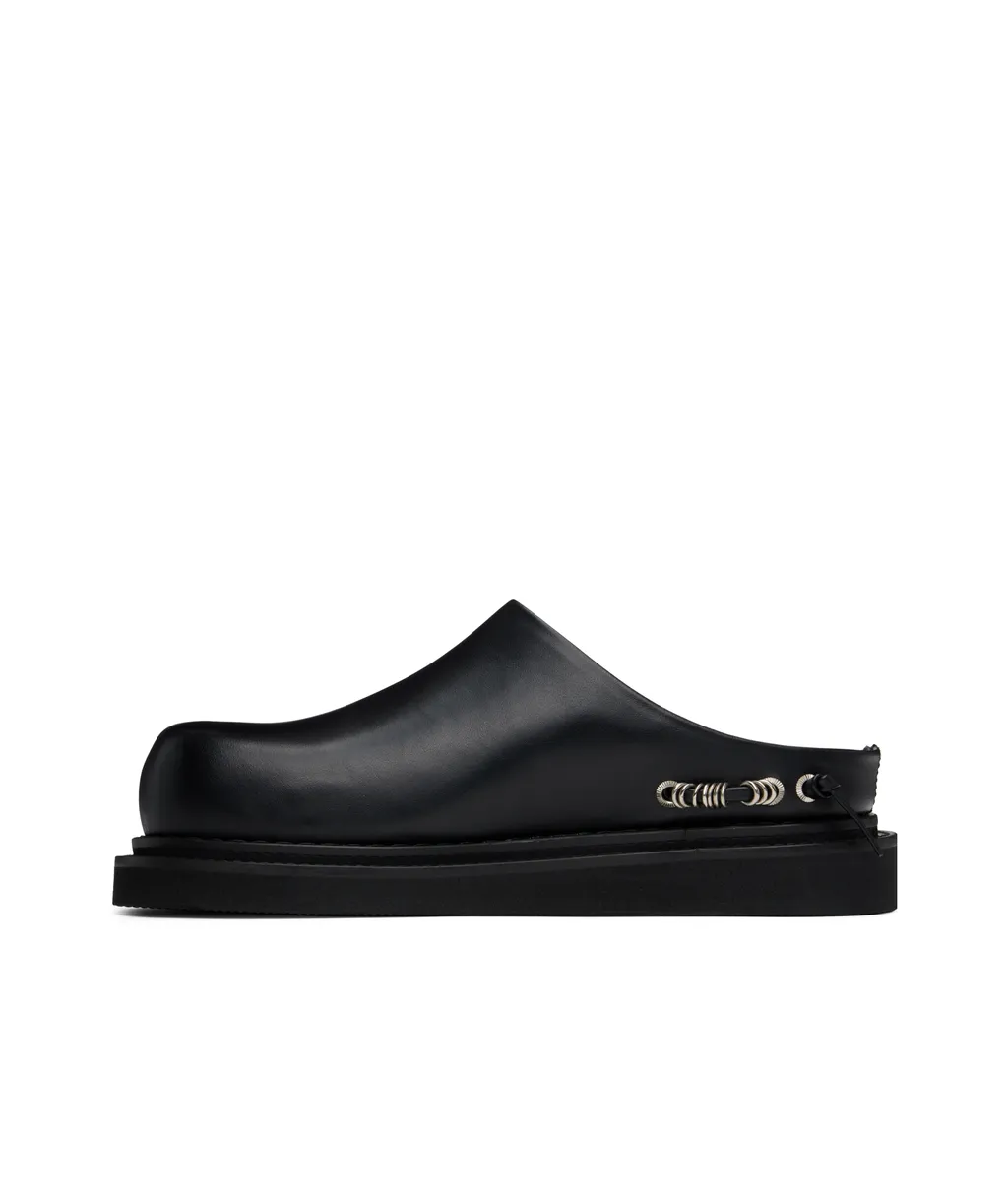 Round Toe Mules