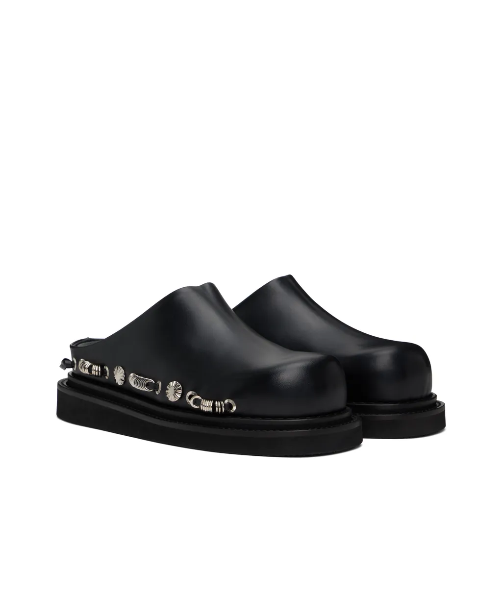 Round Toe Mules