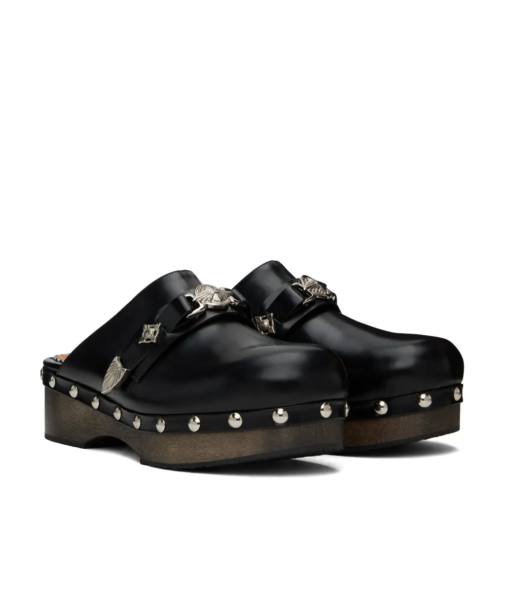 Round Toe Mules