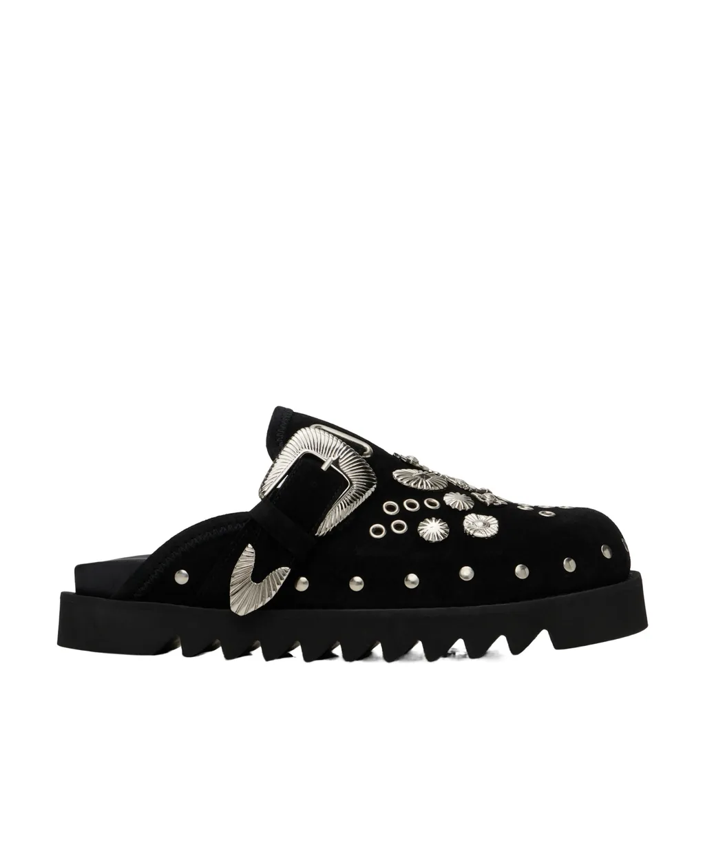 Round Toe Mules
