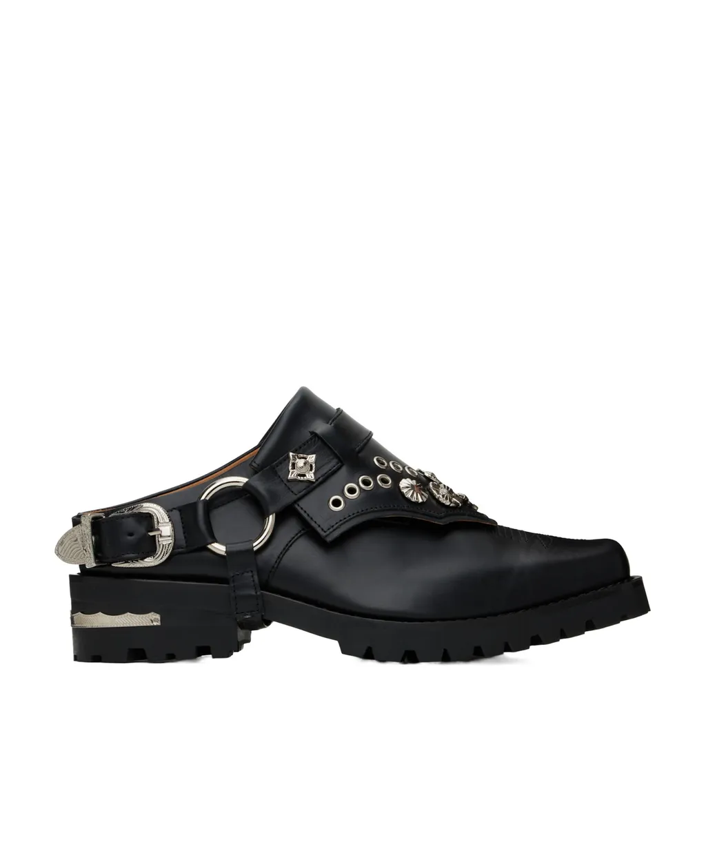 Square Toe Mules