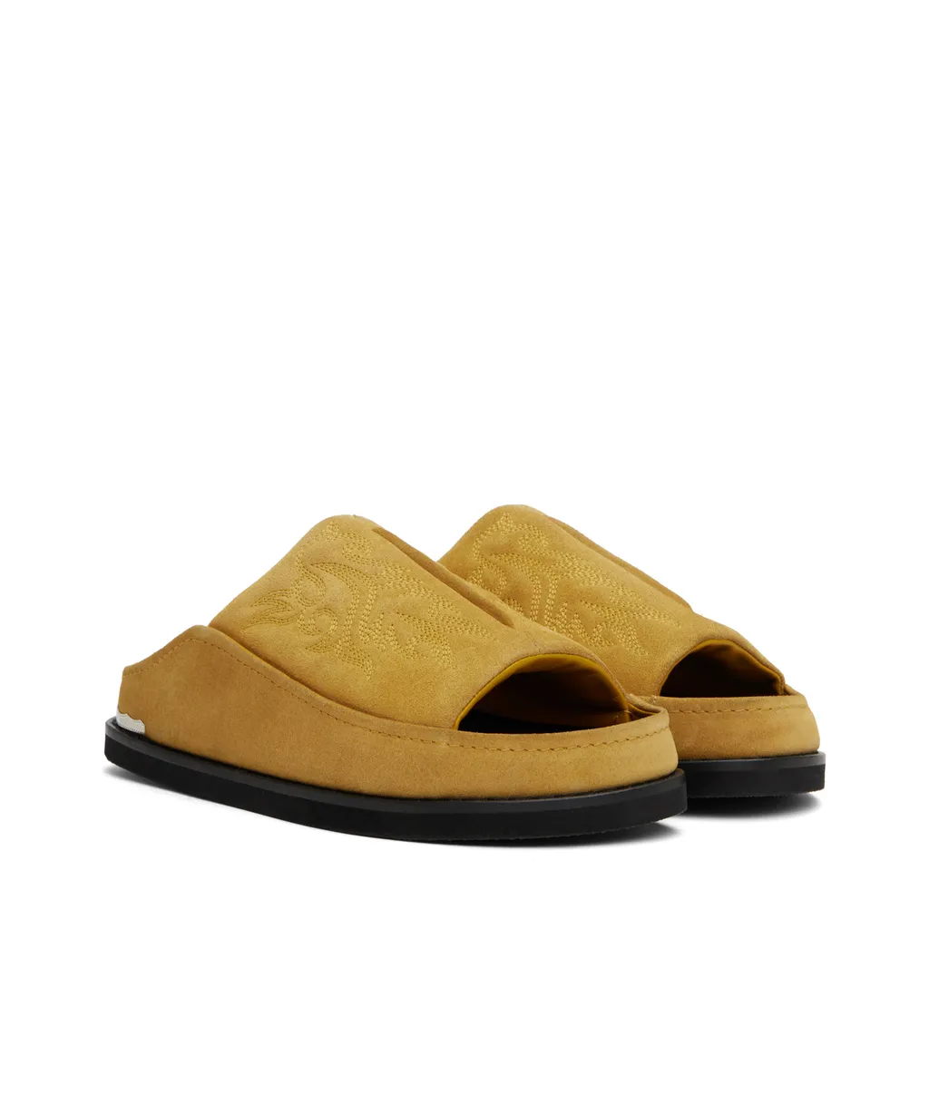Embroidered Sandals