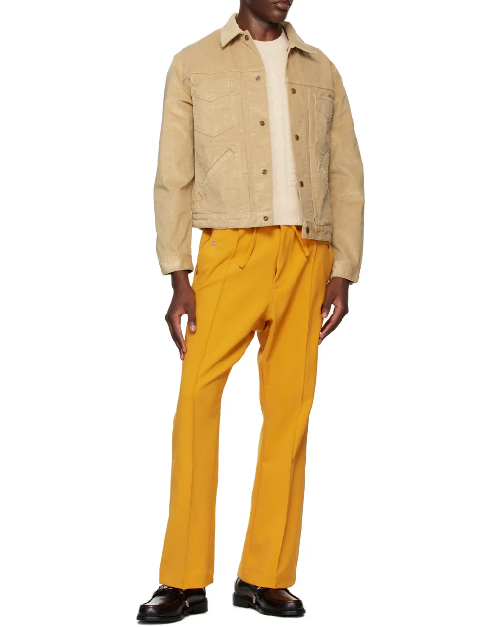 Round Head Loafer Shoes