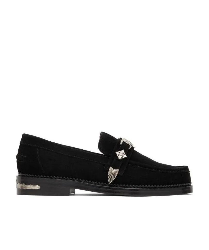 Buckle Strapped Loafers