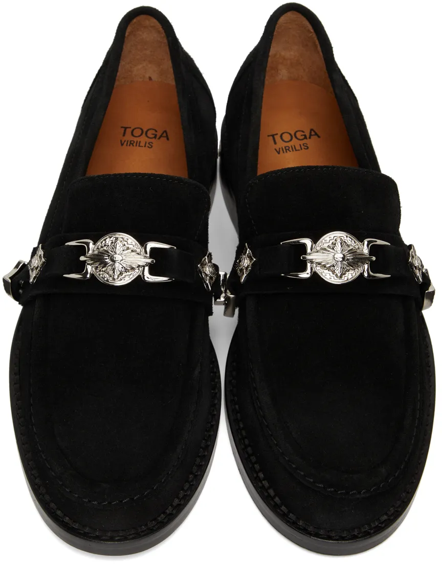 Buckle Strapped Loafers