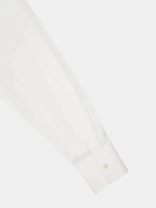 Long-Sleeved Cotton Shirt